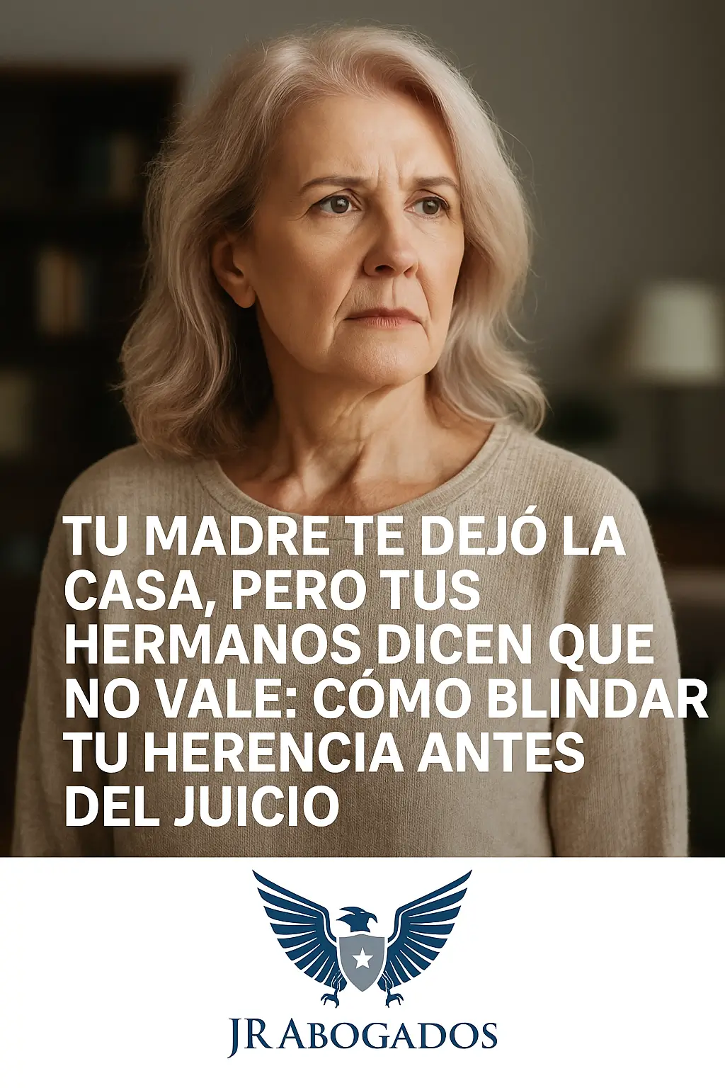 Tu madre te dejó la casa, pero tus hermanos dicen que no vale: cómo blindar tu herencia antes del juicio