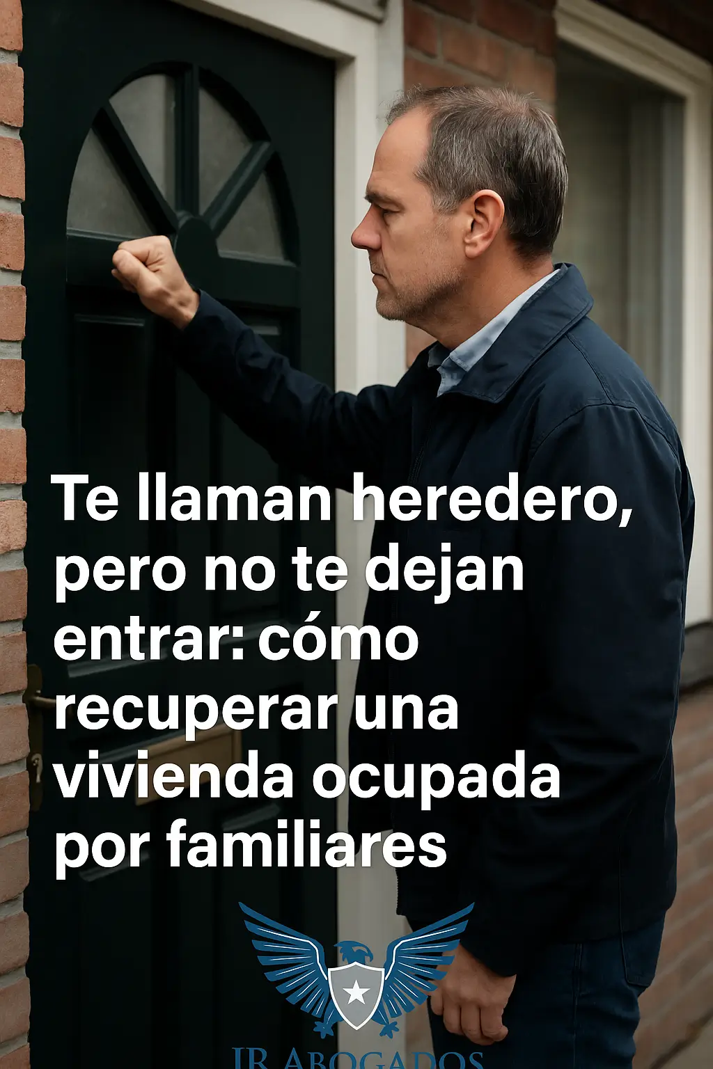 Te llaman heredero, pero no te dejan entrar: cómo recuperar una vivienda ocupada por familiares
